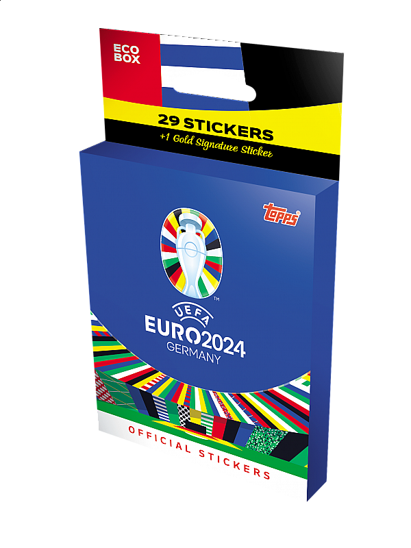 UEFA Euro 2024 Stickers Eco Box